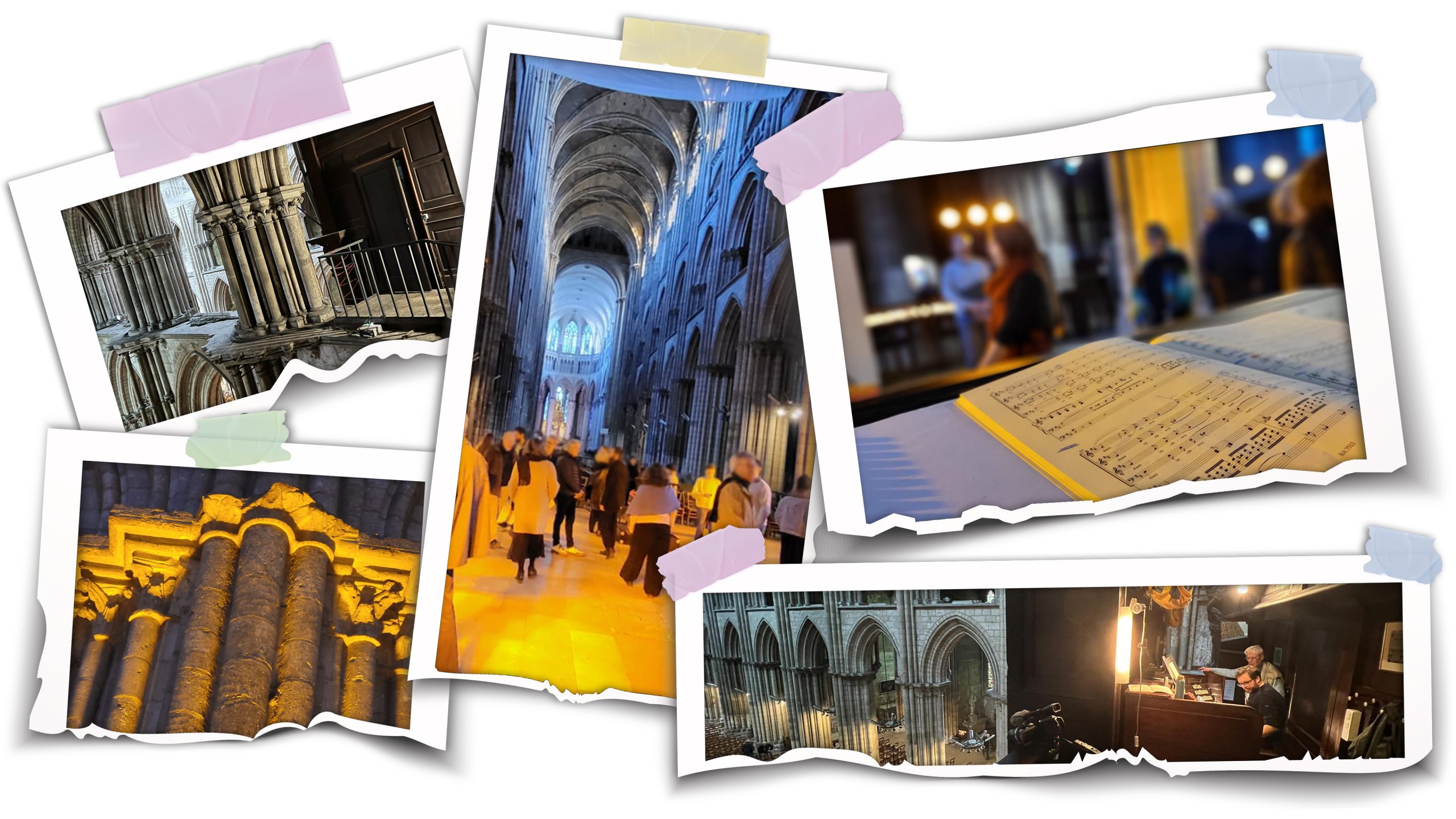 Concert hommage du requiem de Fauré avec chœur et orgue dans une cathédrale