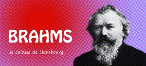 Portrait de Johannes Brahms, compositeur romantique allemand
