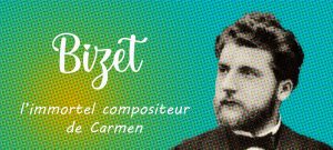 Portrait de Georges Bizet, compositeur français de l’opéra Carmen