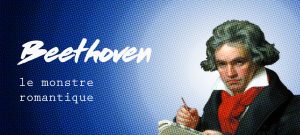 Portrait de Ludwig van Beethoven, compositeur emblématique du romantisme allemand