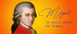 Portrait de Wolfgang Amadeus Mozart, compositeur prodige du classicisme