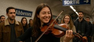 jouer de la musique en public